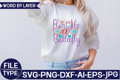 Float Like a Butterfly SVG Cut File SVG Studio Innate 