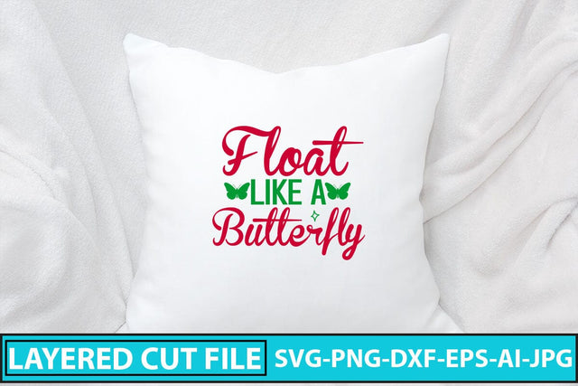 Float Like A Butterfly SVG Cut File SVG Syaman 