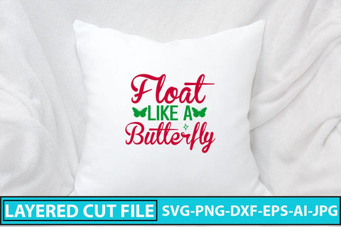 Float Like A Butterfly SVG Cut File SVG Syaman 