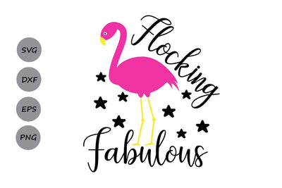 Flocking Fabulous| Summer Beach SVG Cutting Files SVG CosmosFineArt 
