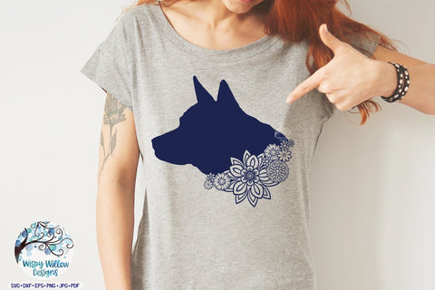 Floral Animal Bundle | SVG Cut Files SVG Wispy Willow Designs 