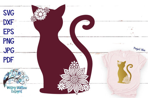 Floral Animal Bundle | SVG Cut Files SVG Wispy Willow Designs 