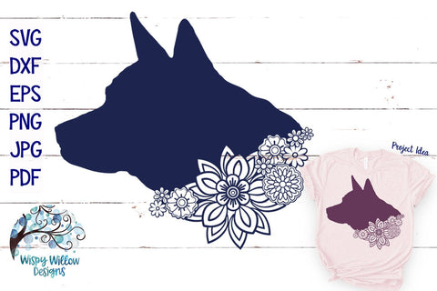 Floral Animal Bundle | SVG Cut Files SVG Wispy Willow Designs 