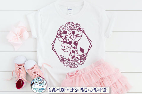 Floral Animal Frame SVG Bundle SVG Wispy Willow Designs 