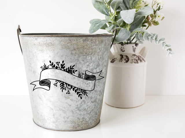 Floral Banner SVG So Fontsy Design Shop 