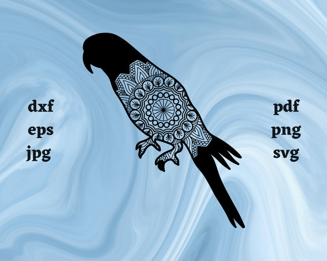 Floral Bird SVG Cut File SVG Northern Light SVG 