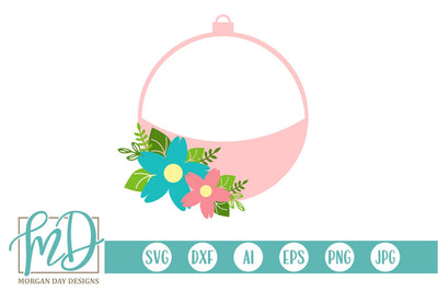 Floral Bobber SVG Morgan Day Designs 