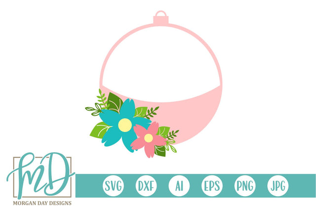 Floral Bobber SVG Morgan Day Designs 