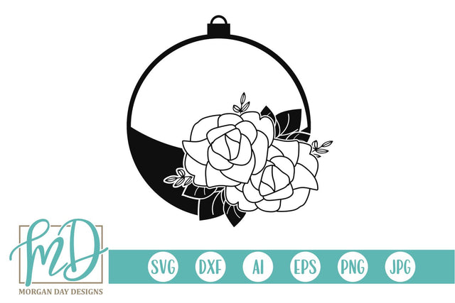 Floral Bobber SVG Morgan Day Designs 