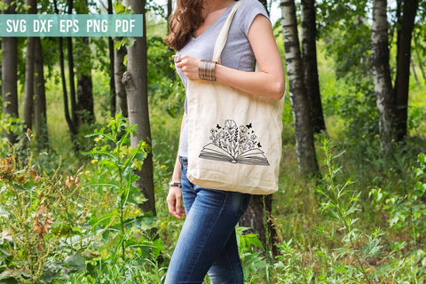 Floral Book SVG Cut File | Book with Flowers | Butterfly SVG Irina Ostapenko 