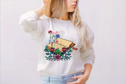 Floral Books Sublimation Sublimation Rupkotha 