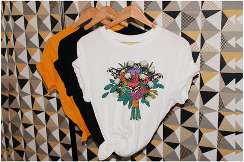 Floral Bouquet Skull Sublimation Sublimation Jagonath Roy 