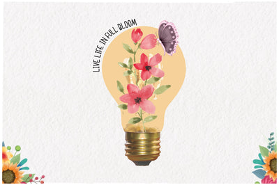 Floral Bulb Sublimation Sublimation Jagonath Roy 