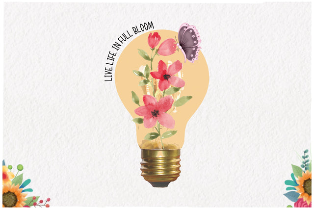 Floral Bulb Sublimation Sublimation Jagonath Roy 