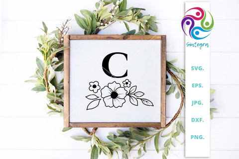 Floral Bundle Svg, Flower Wreath Svg SVG Sintegra 