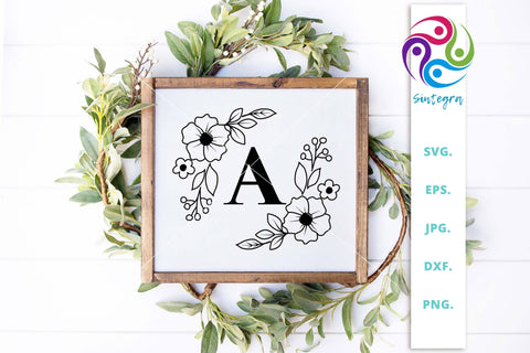 Floral Bundle Svg, Flower Wreath Svg SVG Sintegra 