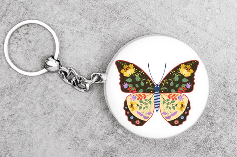 Floral Butterflies PNG Bundle Sublimation Regulrcrative 