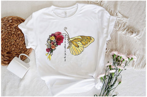 Floral Butterfly Sublimation Sublimation Jagonath Roy 