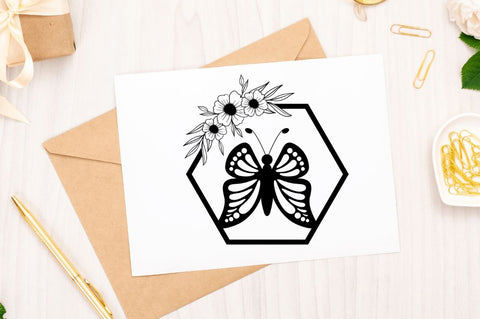 Floral Butterfly Wall Decor SVG Bundle SVG Regulrcrative 