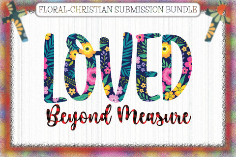 Floral-Christian Submission Bundle Sublimation Creativeart88 