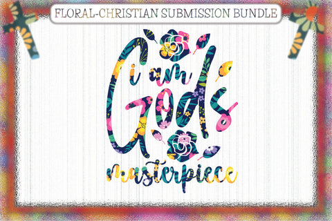 Floral-Christian Submission Bundle Sublimation Creativeart88 