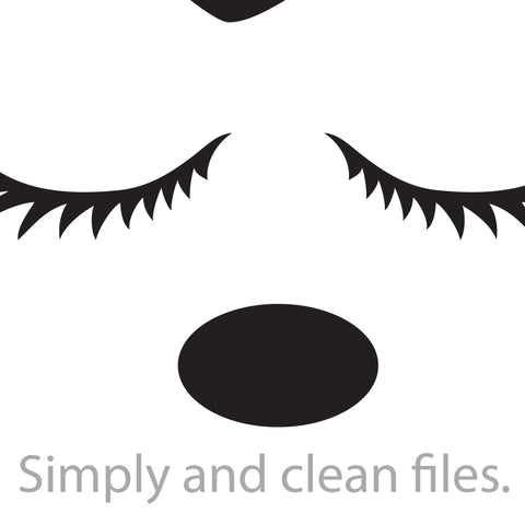 Floral Christmas Reindeer SVG TribaliumArtSF 