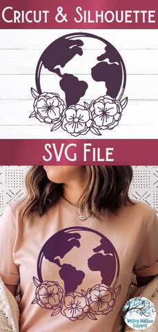 Floral Earth SVG SVG Wispy Willow Designs 