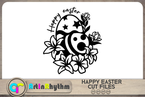 Floral easter egg svg SVG Artinrhythm shop 