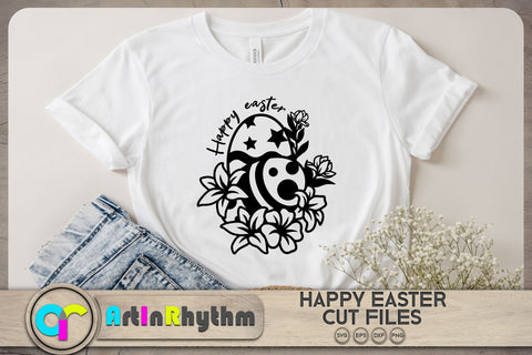 Floral easter egg svg SVG Artinrhythm shop 