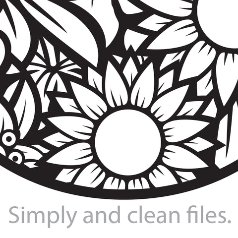 Floral egg SVG TribaliumArtSF 