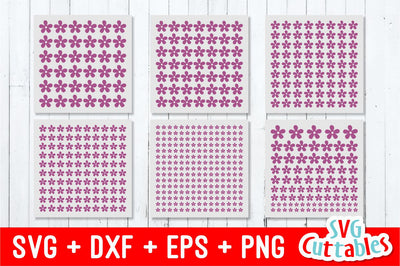 Floral Elements SVG Svg Cuttables 