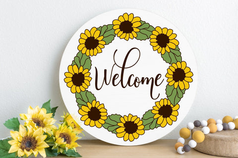 Floral Farmhouse Wreath SVG zoellartz 