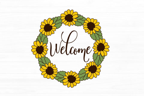 Floral Farmhouse Wreath SVG zoellartz 
