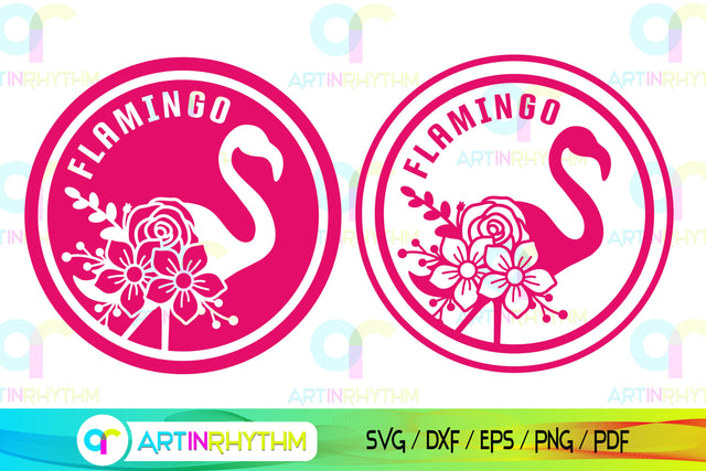 Floral Flamingo svg SVG Artinrhythm shop 