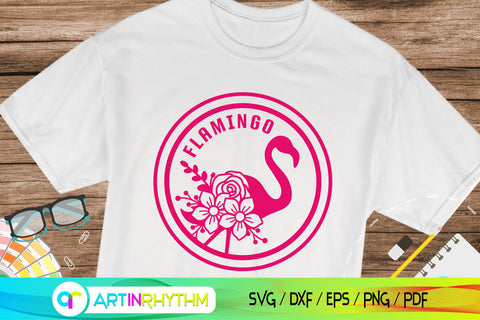 Floral Flamingo svg SVG Artinrhythm shop 