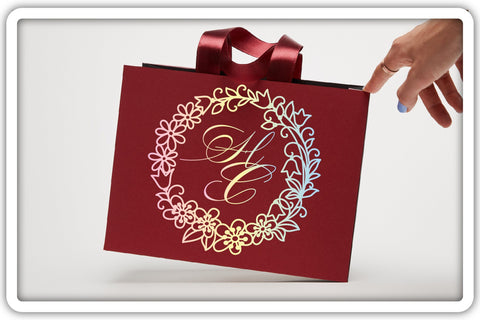 Floral Frame Cutting Templates, Flower Wreath, Heart SVG SVG Yuliya 