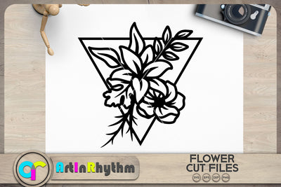 Floral frame SVG SVG Artinrhythm shop 