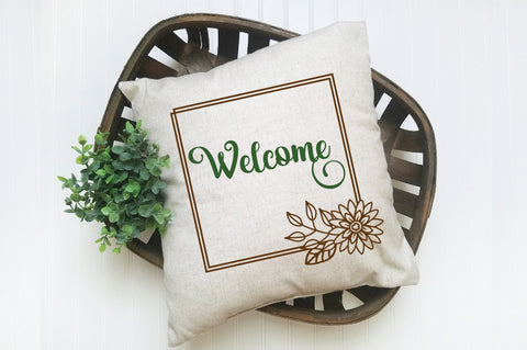 Floral Frames SVG Bundle - 12 Flower Frames SVG Old Market 