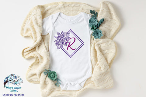 Floral Frames SVG Bundle SVG Wispy Willow Designs 