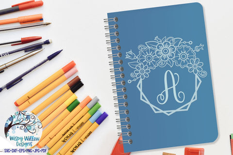 Floral Frames SVG Bundle Vol. 2 SVG Wispy Willow Designs 