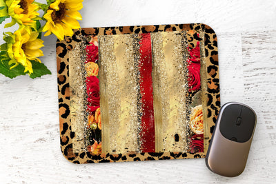 Floral Glitter Mouse Pad PNG, Sublimation Design,Flowers Design Mouse Pad,Mouse Pad Template,Valentine Mouse Pad,Mouse Pad Sublimation PNG Sublimation ArtStudio 