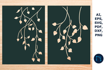 floral Greeting Card Cutting SVG Bundle SVG MD JOYNAL ABDIN 