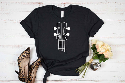 Floral Guitar SVG, Floral Design, Flower Illustration, Sunflower SVG SVG SmmrDesign 