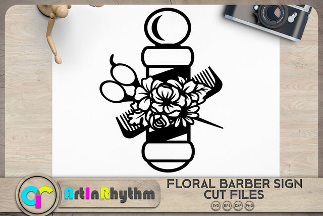 Floral hairstylist svg, Floral hairdresser svg SVG Artinrhythm shop 