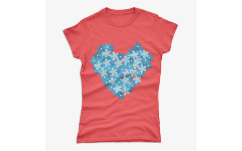 Floral Hearts. Valentine Watercolor Sets SVG naemmiah021 