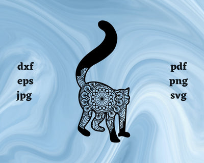Floral Lemur SVG Cut File SVG Northern Light SVG 