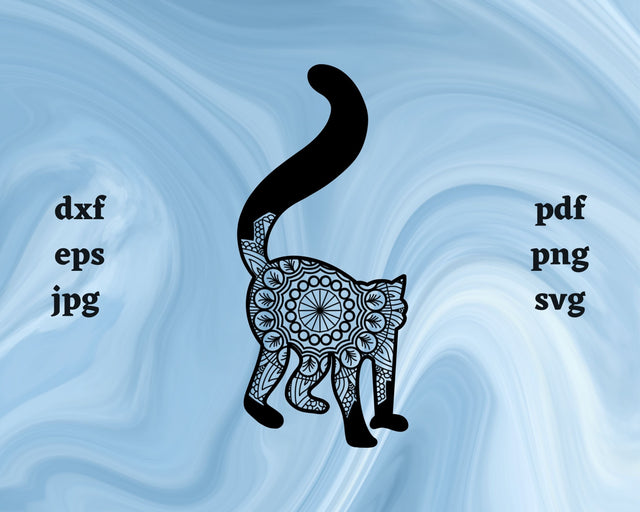 Floral Lemur SVG Cut File SVG Northern Light SVG 