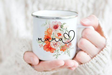 Floral Mama Sublimation Design I Mothers Day Sublimation Sublimation Happy Printables Club 