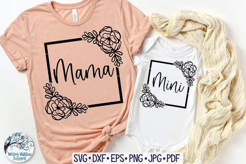 Floral Mama SVG SVG Wispy Willow Designs 