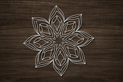 Floral Mandala Design SVG zoellartz 